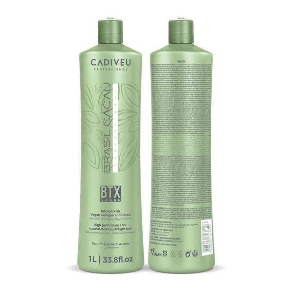 Cadiveu Brasil Cacau BTX Vegan Infused With Vegan Collagen And Cocoa 1L - Awarid UAE