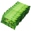 Globalstar Refreshing Wet Towel Tea Tree 100pcs - RT06 - Awarid UAE