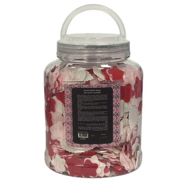 Globalstar Spa Soap Flowers For Hands, Feet And Body Rose Scent 220g - Awarid UAE