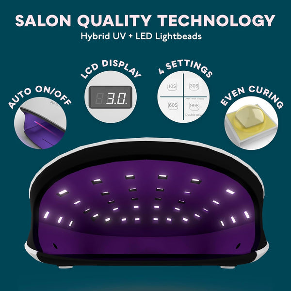 SUNUV SUN 4S 48W Professional UV/LED Nail Lamp