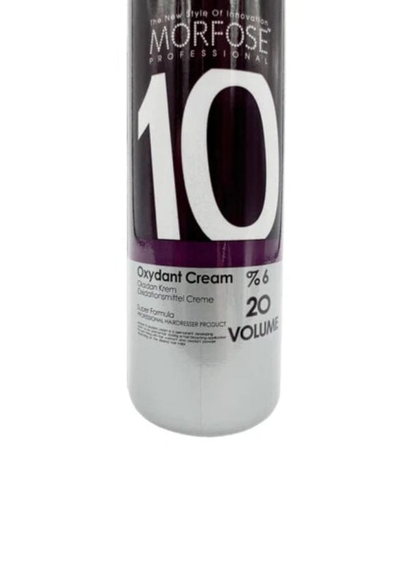 كريم مورفوس 10 المؤكسد 6% 20 حجم 150 مل - مطور شعر احترافي للحصول على نتائج لون جريئة