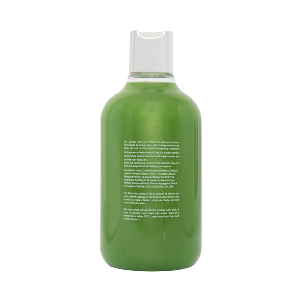 Vai Naturals Kiwi & Grapes Shower Gel – 500ml, Rich in Vitamin E, C, & B5 for Soft, Hydrated Skin