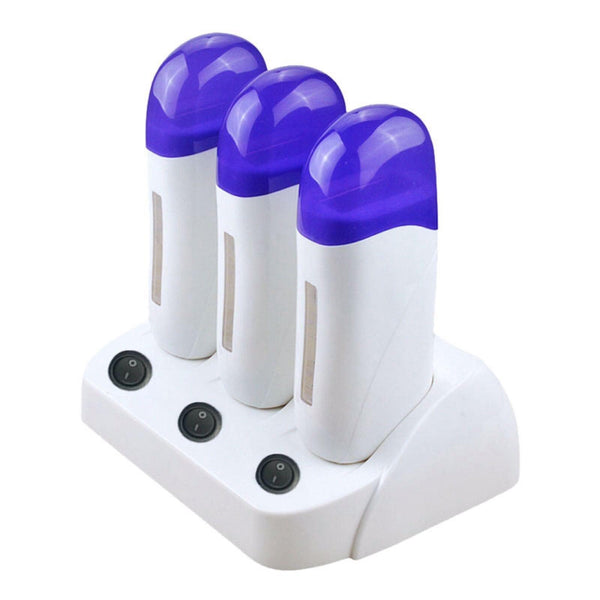 Globalstar Depilatory Triple Wax Heater With Base WW-1034 - Awarid UAE