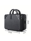 Globalstar Portable Hard Shell Cosmetic Travel Case – Mini ABS Makeup Bag with Elastic Band