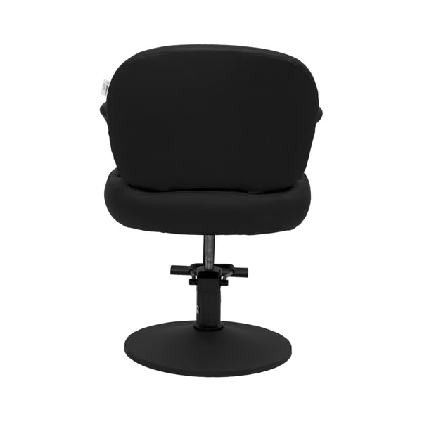 Globalstar Premium Black Styling Chair for Salons - Professional & Sleek Look
