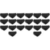 Globalstar Black Disposable Underwear - Pack of 50pcs for Travel, Spa, and Everyday Use