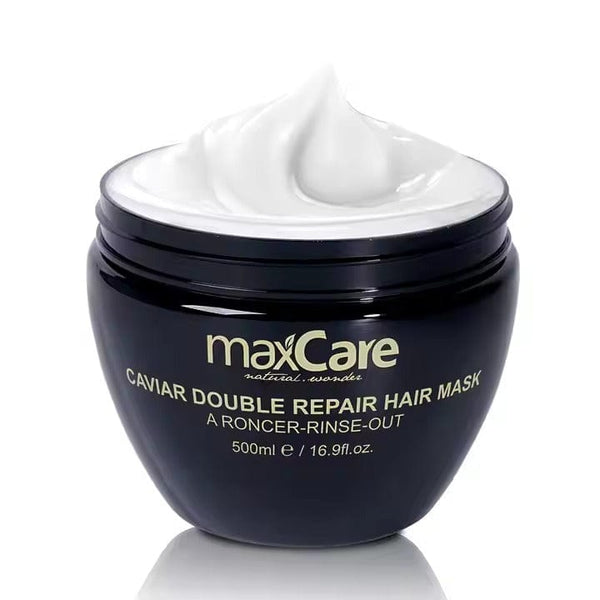 Maxcare Collagen Keratin & Caviar Hair Treatment - 500ml Intensive Repair Mask