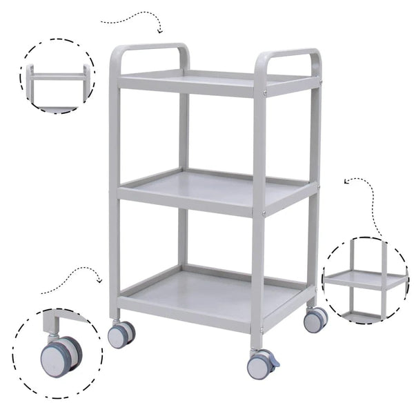 Globalstar Multi-Use Trolley for Barbers, Salons & Spas - Ultimate Storage Solution