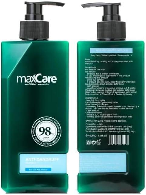 Maxcare Anti Dandruff Shampoo 400ml - Awarid UAE