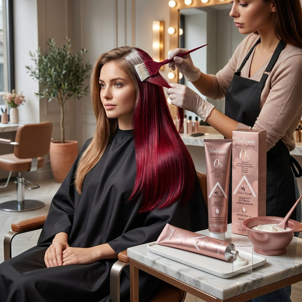Atricos Milano Delicate Hair Color Ash Series – Ammonia-Free Plant-Based Professional Color 100ml