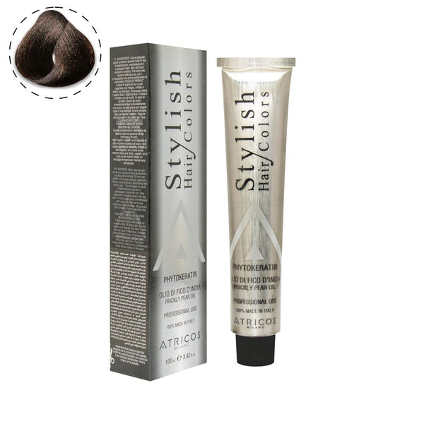 Atricos Milano N Series Permanent Hair Color Cream 100ml – Professional Gray Coverage & Long-Lasting Natural Shades