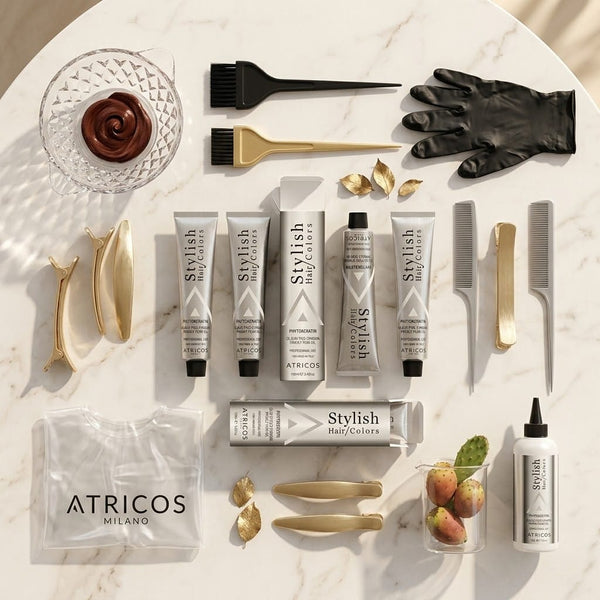 Atricos Milano Stylish Hair Color Ash Series 100ml – Low Ammonia Professional Hair Dye with Keratin & Argan Oil