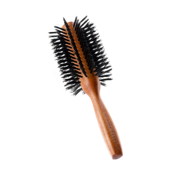Acca Kappa 855 Circular Hair Brush 69mm – Professional Finish, Pure Boar & Nylon Bristles