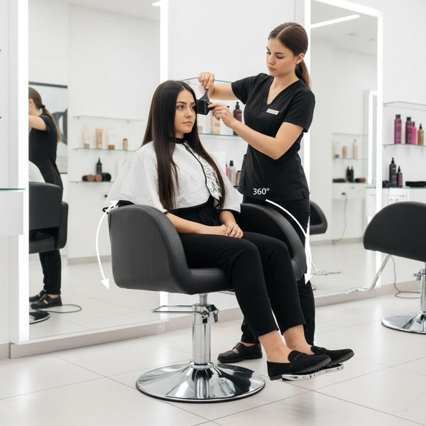 Globalstar Professional Ladies Chair – Hydraulic Heavy-Duty Salon Chair 200kg Capacity