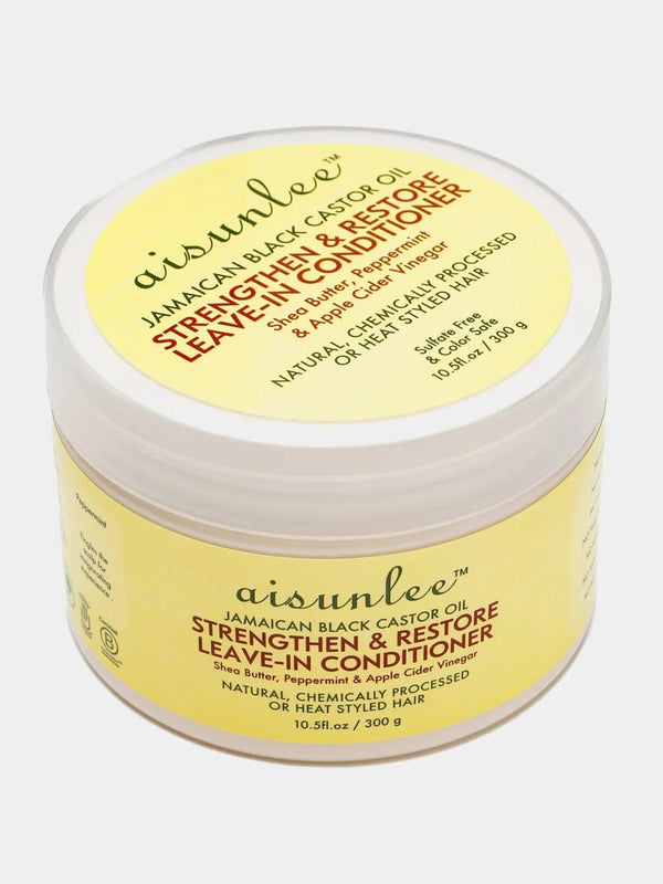 Aisunlee Leave-In Conditioner with Jamaican Black Castor Oil (300g): Promotes hair growth, strength, and shine.