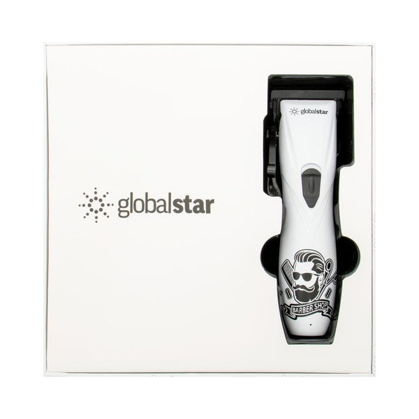 ماكينة قص الشعر الكهربائية اللاسلكية Globalstar TR-9500 مع كابل شحن ومقاييس قص متعددة