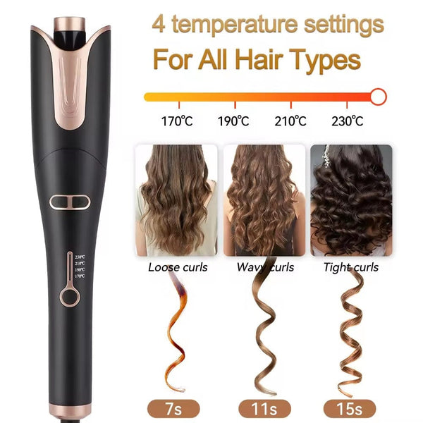 مكواة تجعيد الشعر الأوتوماتيكية Gjarrah 480°F FL-2001