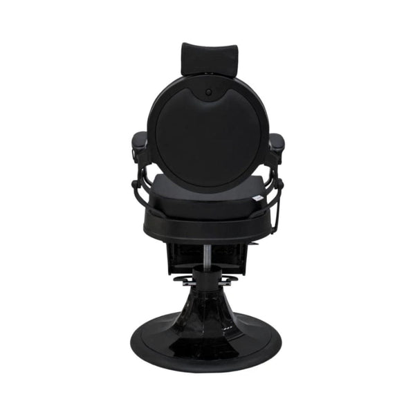 Globalstar Classic Black Barber Chair BC-2000N – Hydraulic Lift, 360° Rotation & Leather Upholstery for Salons