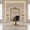 Globalstar Luxury Ladies Styling Chair – Gold Hydraulic Salon Chair for Hairdressers & Beauty Salons