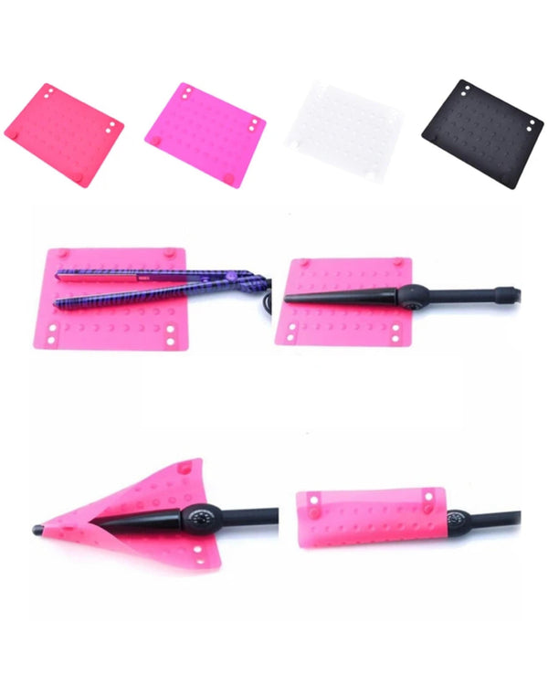 Globalstar Curling And Hair Iron Heat Resistant Silicone Mat BS-L27 - Awarid UAE