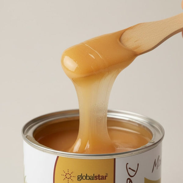 شمع إزالة الشعر الاحترافي من جلوبال ستار بنكهة الفواكه المختلطة 800 مل