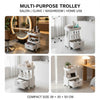 Globalstar Small Rolling Trolley with Drawer - Perfect for Salon and Multiuse Storage