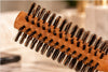 Niva Classic 124 Round Hair Brush 35mm – Close-up of 8-Row Bristle Design