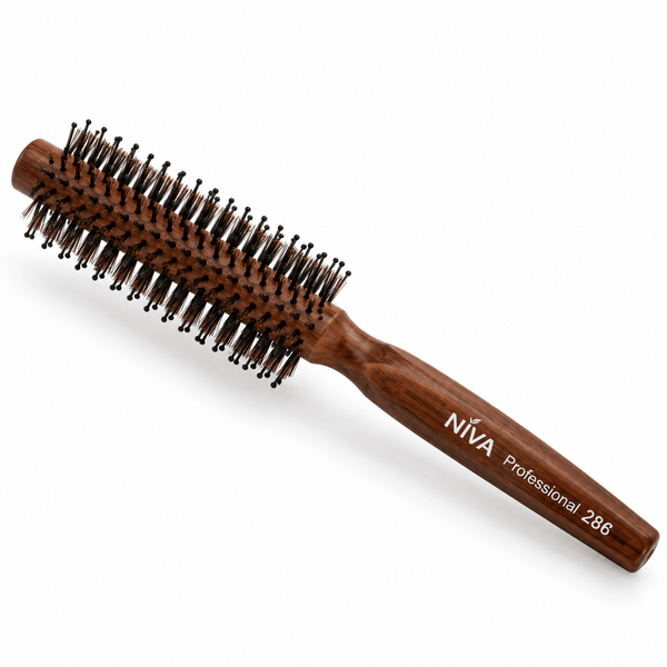 Niva Brushes Professional 286 Round Styler Hair Brush 13mm Dark Brown – UAE