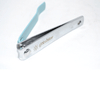 Globalstar Stainless Steel Nail Cutter with Sky Blue Grip - Precision Grooming