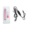 Globalstar Professional Pink Electric Nail Drill Pen - Portable Manicure & Pedicure Tool for Salon-Quality Results at Home