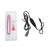 Globalstar Professional Pink Electric Nail Drill Pen - Portable Manicure & Pedicure Tool for Salon-Quality Results at Home