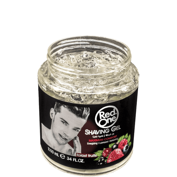 RedOne Forest Fruit Shaving Gel 1000ml - Creamy, Moisturizing, Irritation-Free Shave