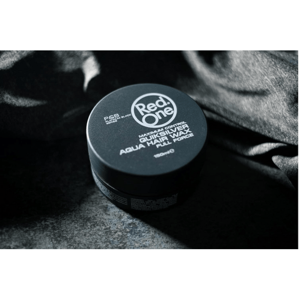 RedOne 150ml Quicksilver Aqua Hair Wax - Long-Lasting Hold with a Manly Scent