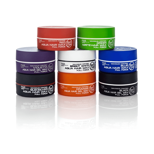 RedOne 150ml Quicksilver Aqua Hair Wax - Long-Lasting Hold with a Manly Scent