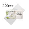 Globalstar Refreshing Wet Towel Mint 200pcs- Premium Hygienic Cotton Towels for All-Day Freshness and Cleanliness