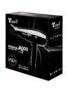 مجفف الشعر الاحترافي Tecno Dry Formula 6000 بقوة 2500 واط باللون الأسود - نتائج بجودة الصالونات في المنزل