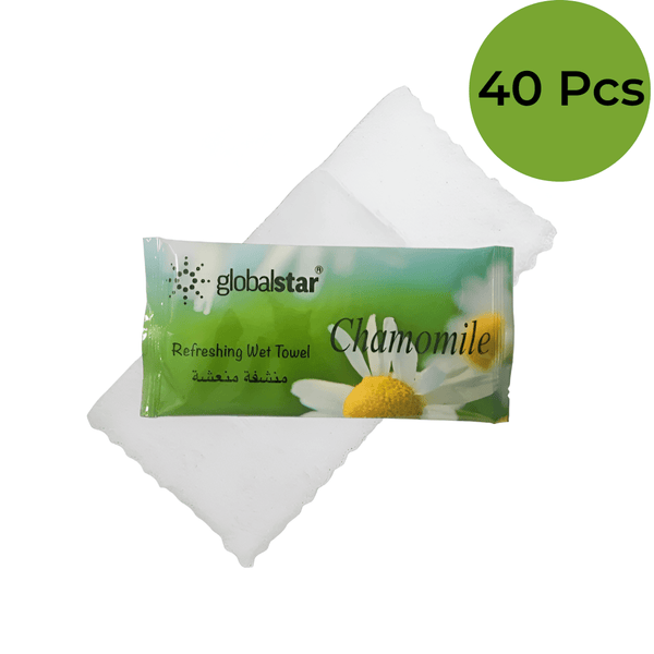 Globalstar All-Purpose Refreshing Wet Towels – Versatile and Scented Cotton Towels for a Refreshing and Hygienic Experience