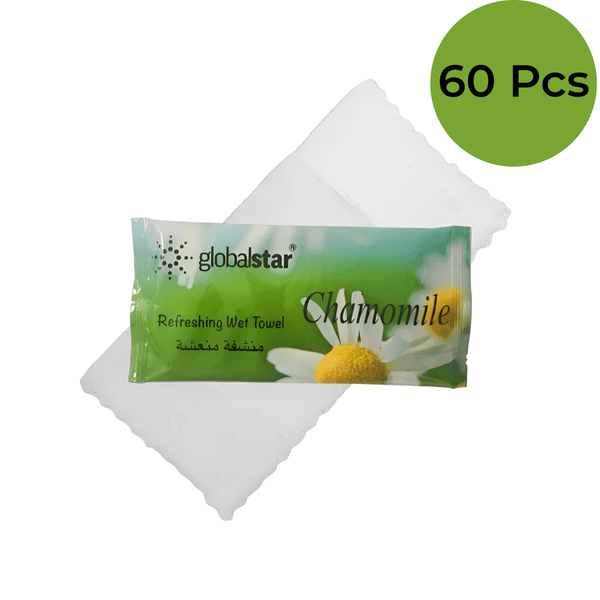 Globalstar All-Purpose Refreshing Wet Towels – Versatile and Scented Cotton Towels for a Refreshing and Hygienic Experience