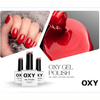 طلاء جل OXY 01 - 12 مل، يدوم طويلاً مع مانيكير بالأشعة فوق البنفسجية/LED