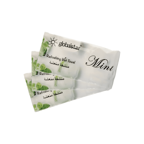 Globalstar All-Purpose Refreshing Wet Towels – Versatile and Scented Cotton Towels for a Refreshing and Hygienic Experience