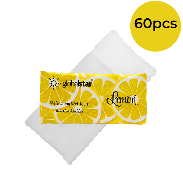 Globalstar All-Purpose Refreshing Wet Towels – Versatile and Scented Cotton Towels for a Refreshing and Hygienic Experience