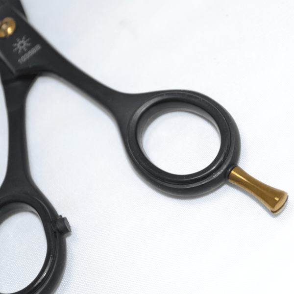 Globalstar 5.5" Precision Hair Cutting Scissors - Professional Black Finish