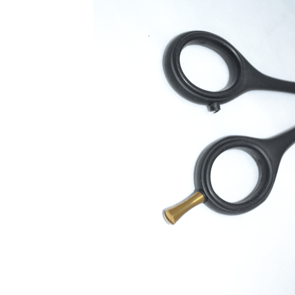 Globalstar 6.0" Precision Hair Cutting Scissors - Sleek Black Design