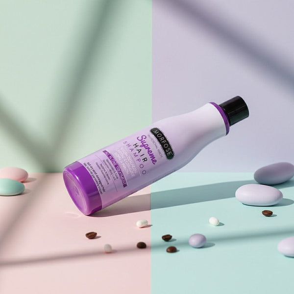 Morfose Hair Shampoo 500 ml – Intensive Nourishing Formula with Vegan Collagen, Caffeine, Ceramide, Biotin & Niacin