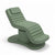 Globalstar Professional Green Salon Beauty Electric Bed – Convertible Spa Bed and Chair with Adjustable Height