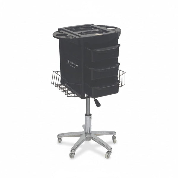 Globalstar Professional Salon Trolley – 3-Drawer Spa, Clinic and Tattoo Utility Cart with Swivel Wheels