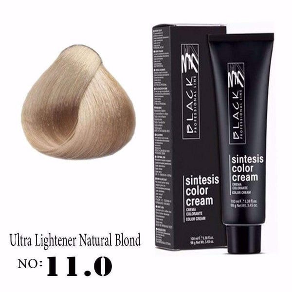 Black Sintesis Color Cream Ultra Lightener Natural Blonde 11.0 - Awarid UAE