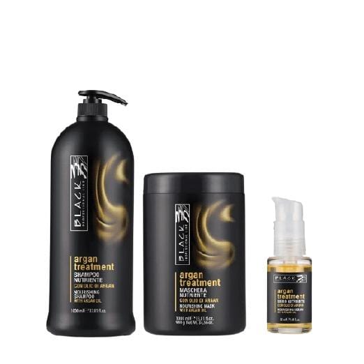 Black Professional Line ( shampoo, mask & serum ). - Awarid UAE