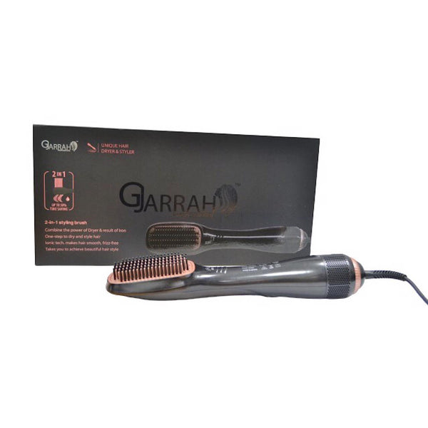 Gjarrah Professional 2 in 1 Styling and Hair Dryer Brush HS-9990 - Awarid UAE