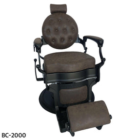 Globalstar Professional Barber Chair Brown BC-2000 - Awarid UAE